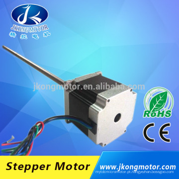 Alta qualidade linear parafuso nema 23 motor de passo linear externo